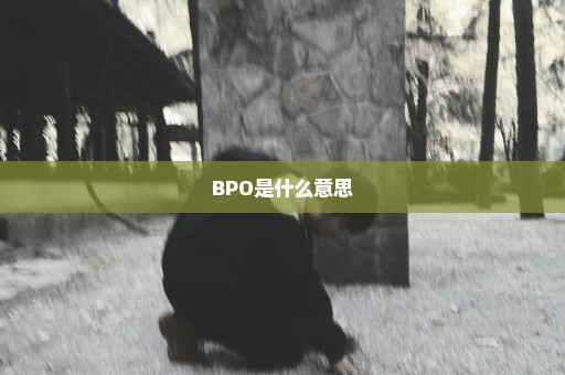 BPO是什么意思