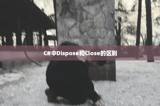 C#中Dispose和Close的区别