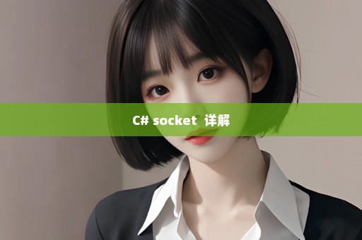 C# socket  详解