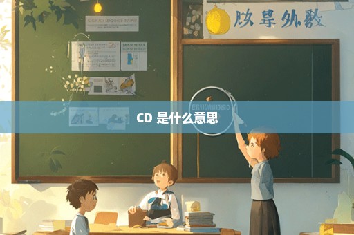 CD 是什么意思