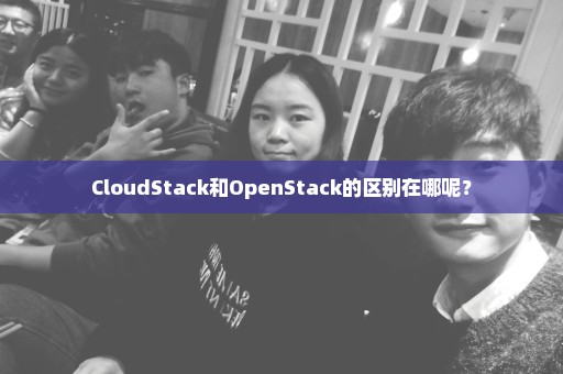 CloudStack和OpenStack的区别在哪呢？