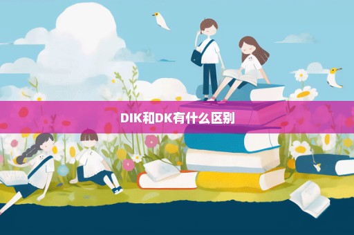 DIK和DK有什么区别