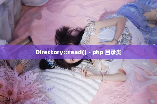 Directory::read() - php 目录类