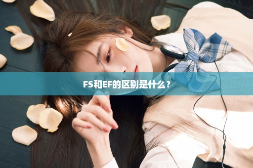 FS和EF的区别是什么？