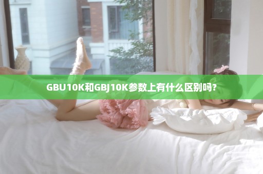 GBU10K和GBJ10K参数上有什么区别吗？