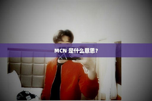 MCN 是什么意思？