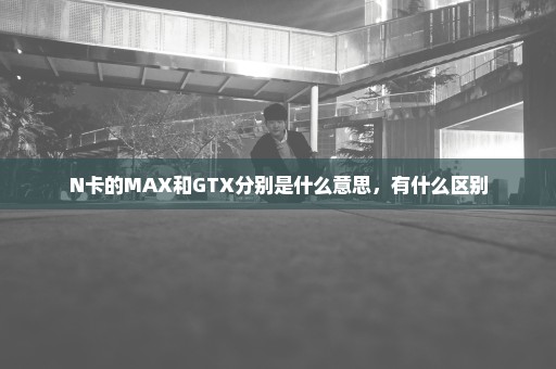 N卡的MAX和GTX分别是什么意思，有什么区别