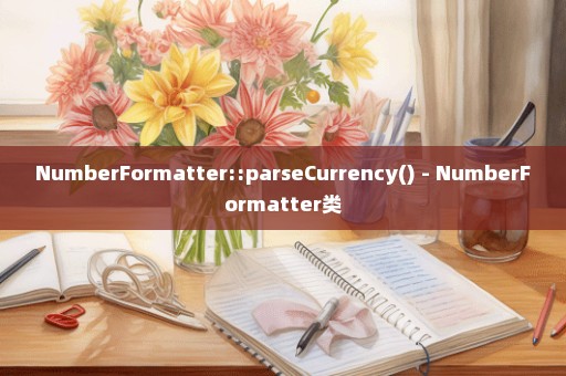 NumberFormatter::parseCurrency() - NumberFormatter类