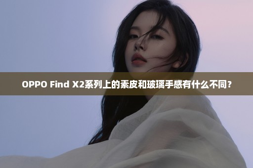 OPPO Find X2系列上的素皮和玻璃手感有什么不同？