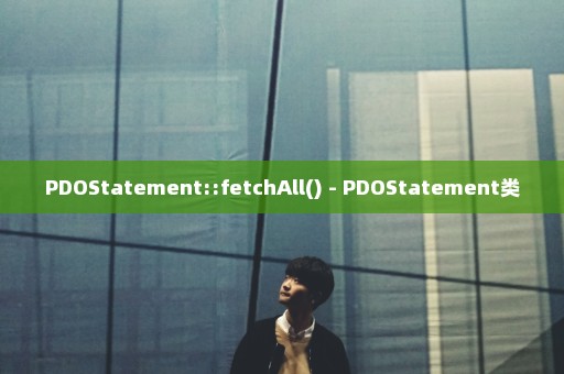 PDOStatement::fetchAll() - PDOStatement类