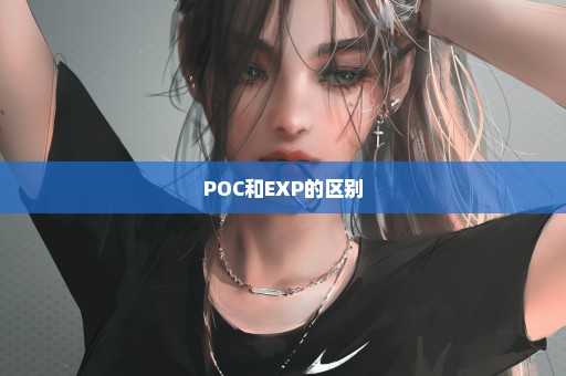 POC和EXP的区别