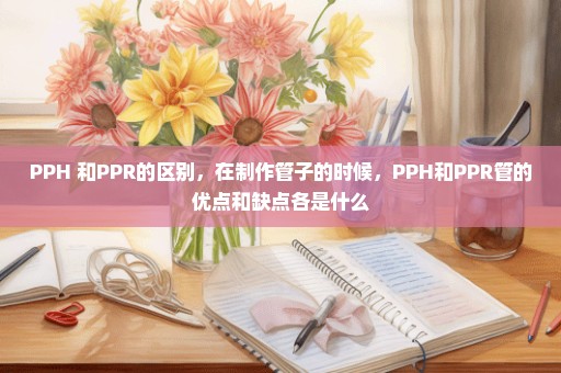 PPH 和PPR的区别，在制作管子的时候，PPH和PPR管的优点和缺点各是什么