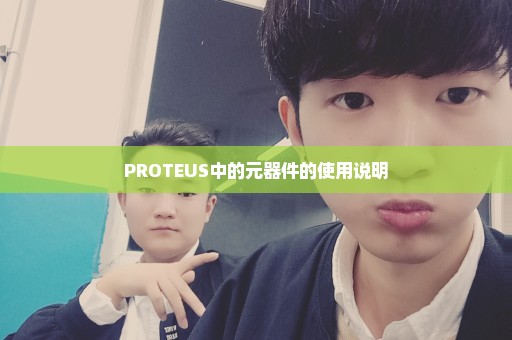 PROTEUS中的元器件的使用说明