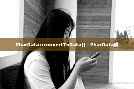 PharData::convertToData() - PharData类