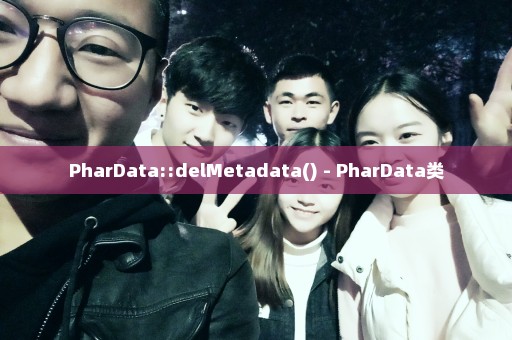 PharData::delMetadata() - PharData类