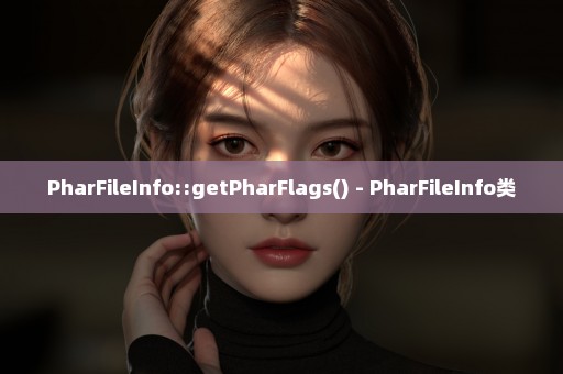 PharFileInfo::getPharFlags() - PharFileInfo类