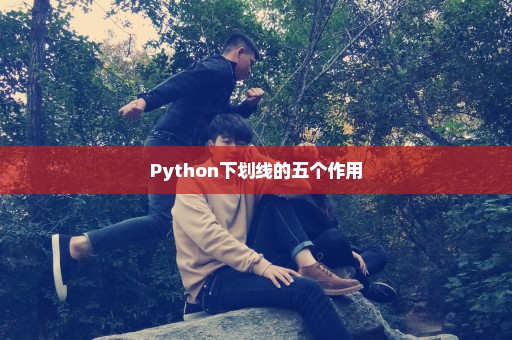 Python下划线的五个作用