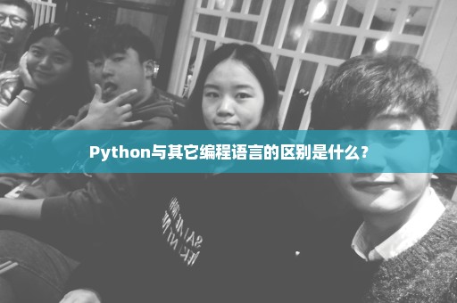 Python与其它编程语言的区别是什么？