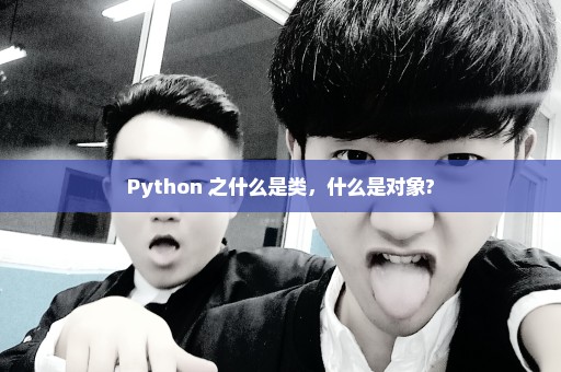 Python 之什么是类，什么是对象?