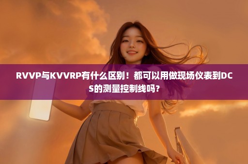 RVVP与KVVRP有什么区别！都可以用做现场仪表到DCS的测量控制线吗？