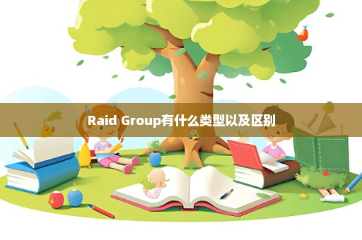 Raid Group有什么类型以及区别