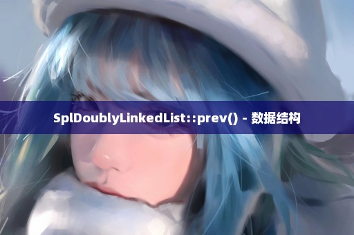 SplDoublyLinkedList::prev() - 数据结构