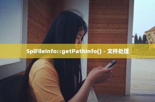 SplFileInfo::getPathInfo() - 文件处理