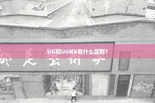 UG和UGNX有什么区别？