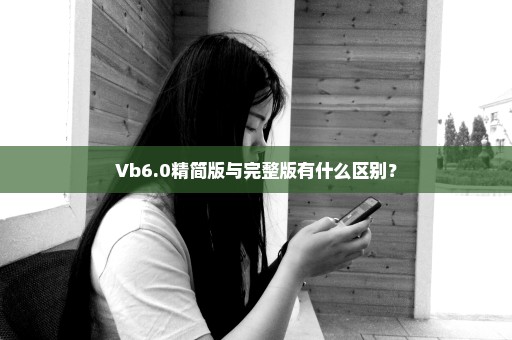 Vb6.0精简版与完整版有什么区别？