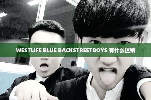 WESTLIFE BLUE BACKSTREETBOYS 有什么区别