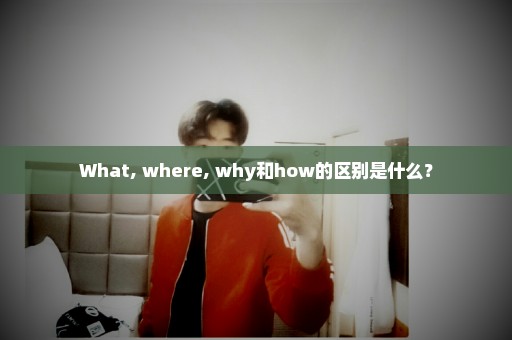 What, where, why和how的区别是什么？