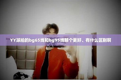 YY球拍的bg65线和bg95线那个更好、有什么区别啊