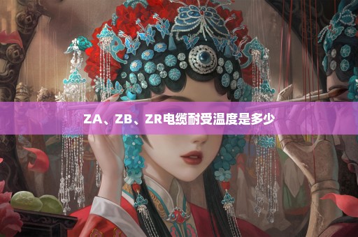 ZA、ZB、ZR电缆耐受温度是多少