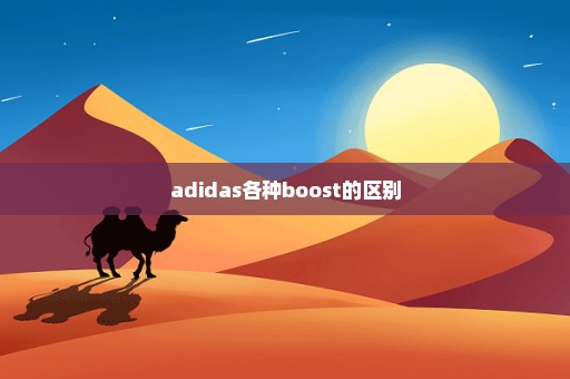 adidas各种boost的区别