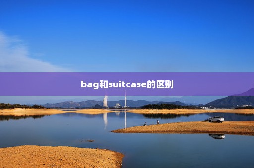 bag和suitcase的区别