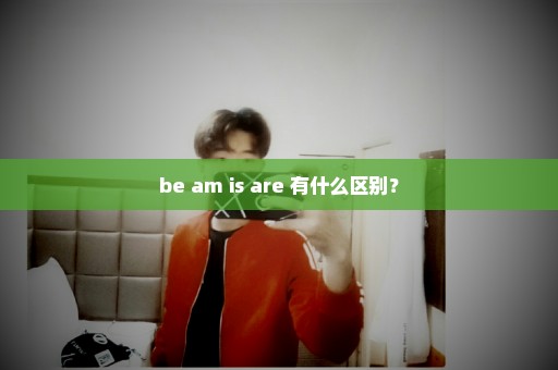 be am is are 有什么区别？