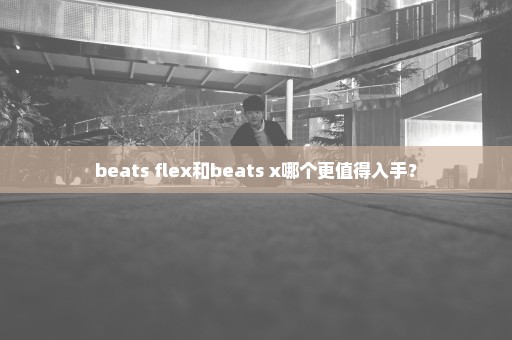 beats flex和beats x哪个更值得入手？