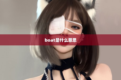 boat是什么意思