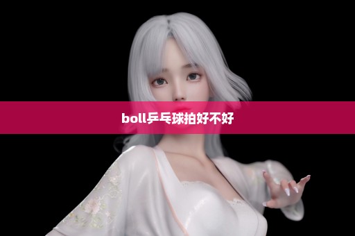 boll乒乓球拍好不好