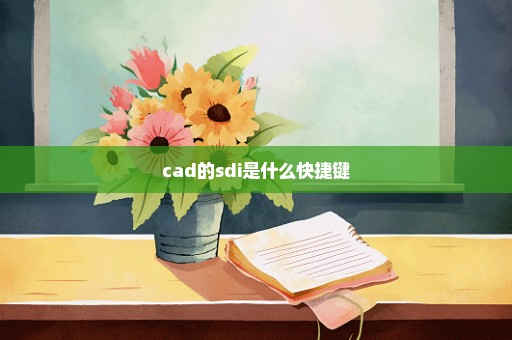 cad的sdi是什么快捷键