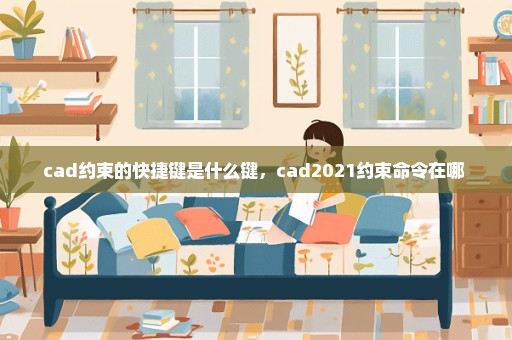 cad约束的快捷键是什么键，cad2021约束命令在哪 