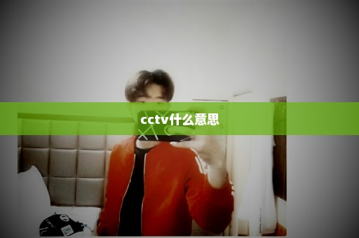 cctv什么意思