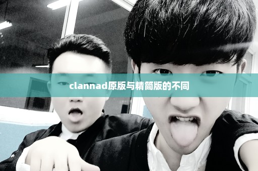 clannad原版与精简版的不同