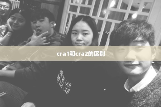 cra1和cra2的区别