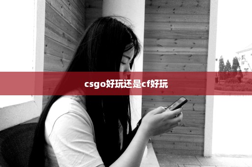 csgo好玩还是cf好玩