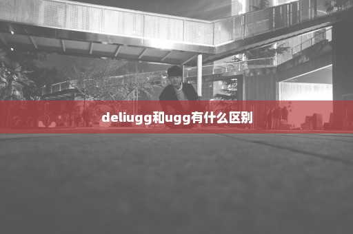 deliugg和ugg有什么区别