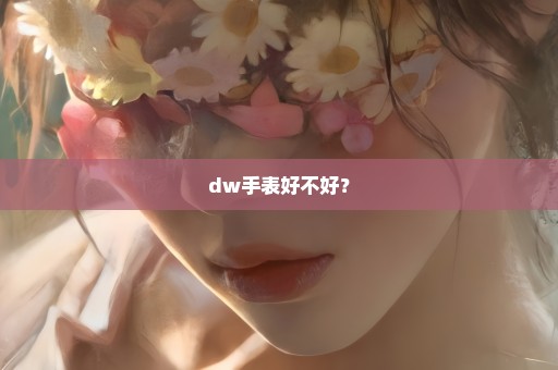 dw手表好不好？