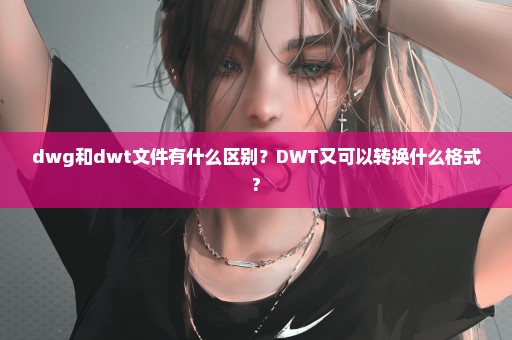 dwg和dwt文件有什么区别？DWT又可以转换什么格式?