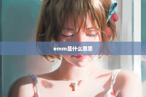 emm是什么意思