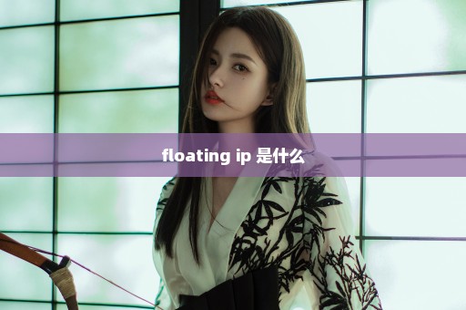 floating ip 是什么